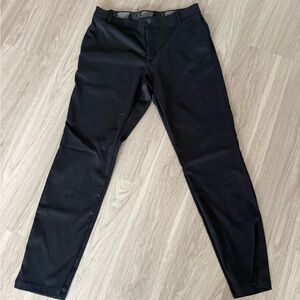 Nike Dri-Fit Black Golf Pants - Standard Fit Size 34/32